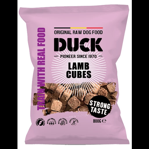 Duck Lamb Cubes - 800 gram